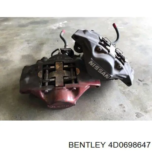Kit de reparación de pinzas de freno 4D0698647 Bentley