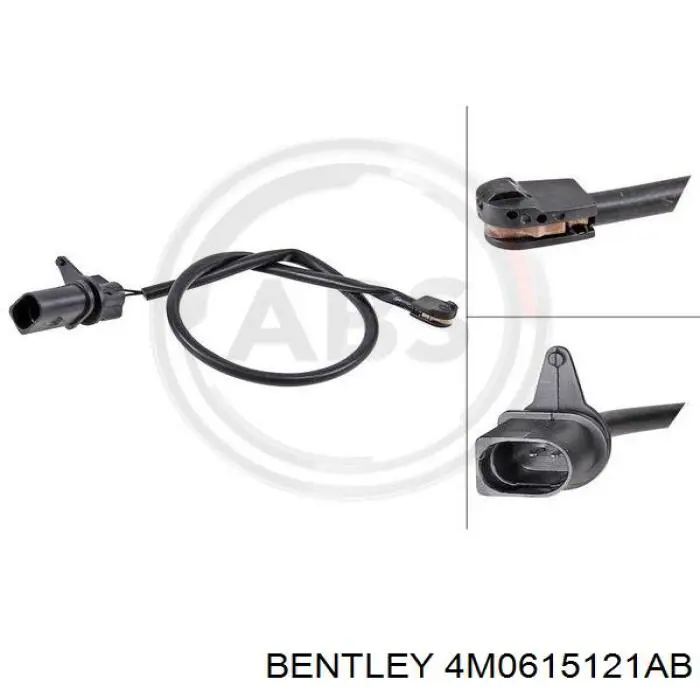 4M0615121AB Bentley contacto de aviso, desgaste de los frenos