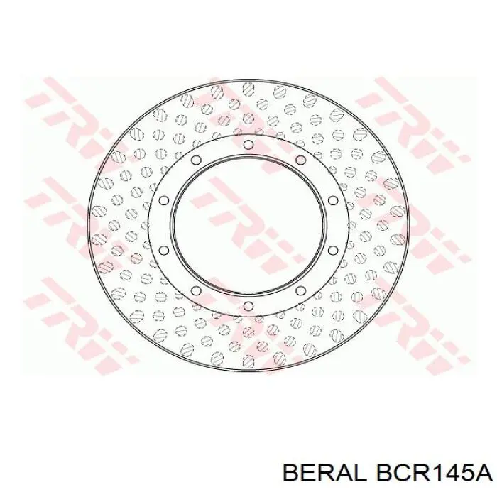 Comprar BCR145A Beral Freno de disco delantero