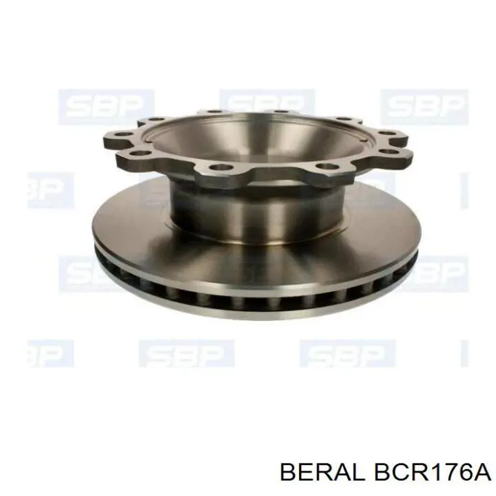 Disco de freno trasero FO0161PRO Fomar Roulunds