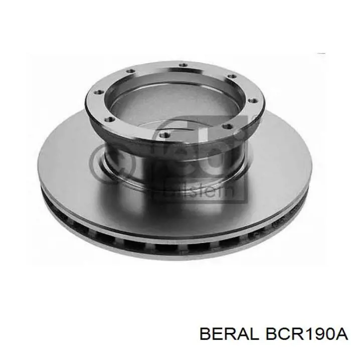 BCR190A Beral disco de freno trasero