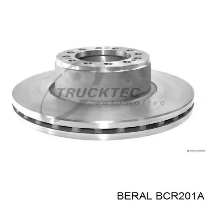 Disco de freno trasero BCR201A Beral
