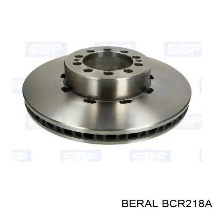 BCR218A Beral disco de freno delantero