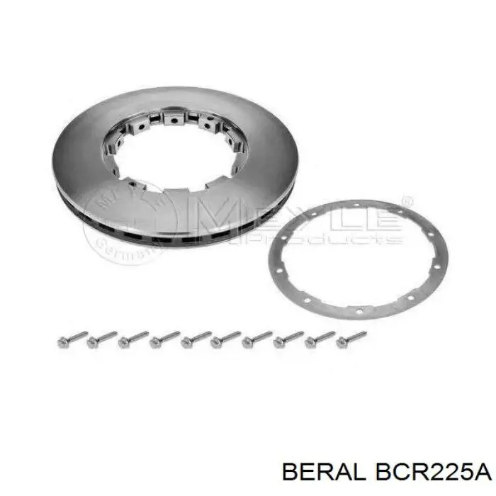 Disco de freno BCR225A Beral