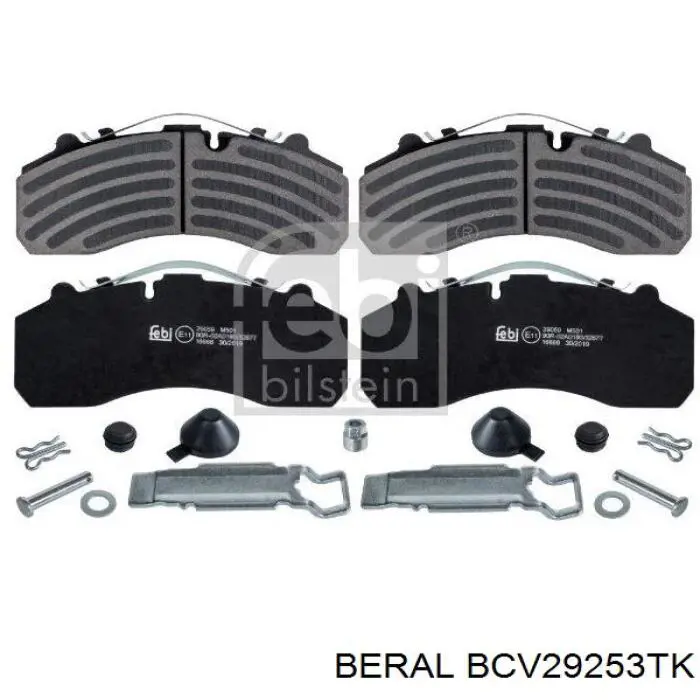 Pastillas traseras de freno Beral BCV29253TK precio, desde 147,17 EUR