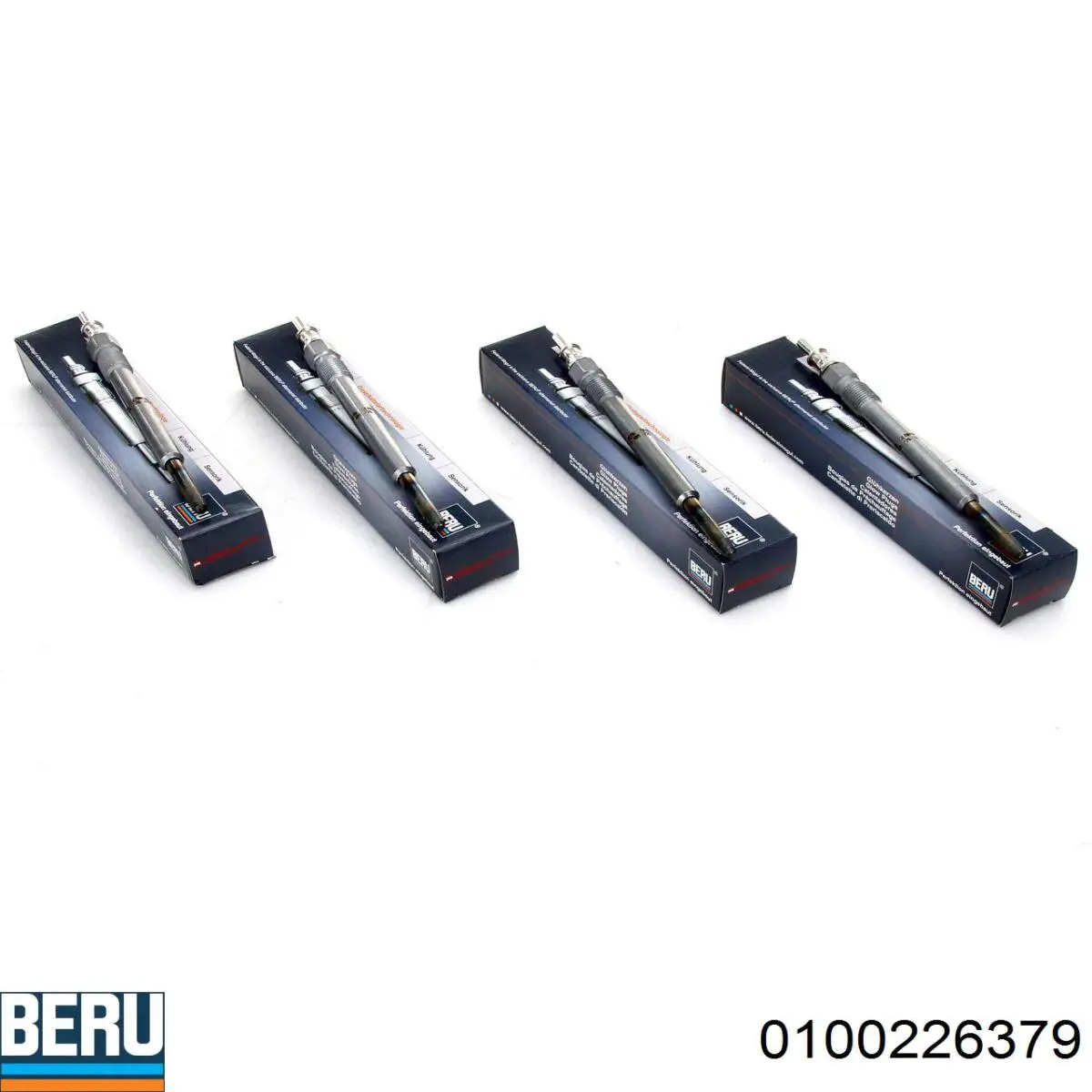 0100226379 Beru Bujías de calentamiento