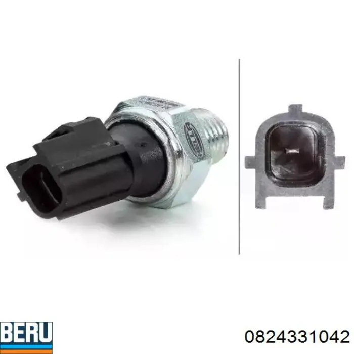 Indicador, presión del aceite Peugeot 207 WA, WC