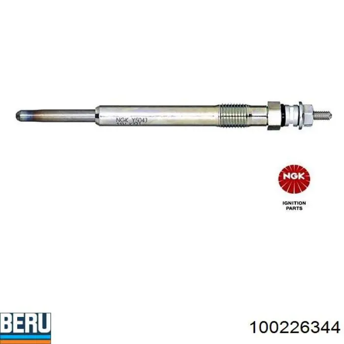 Bujía de incandescencia Peugeot 206 2A/C