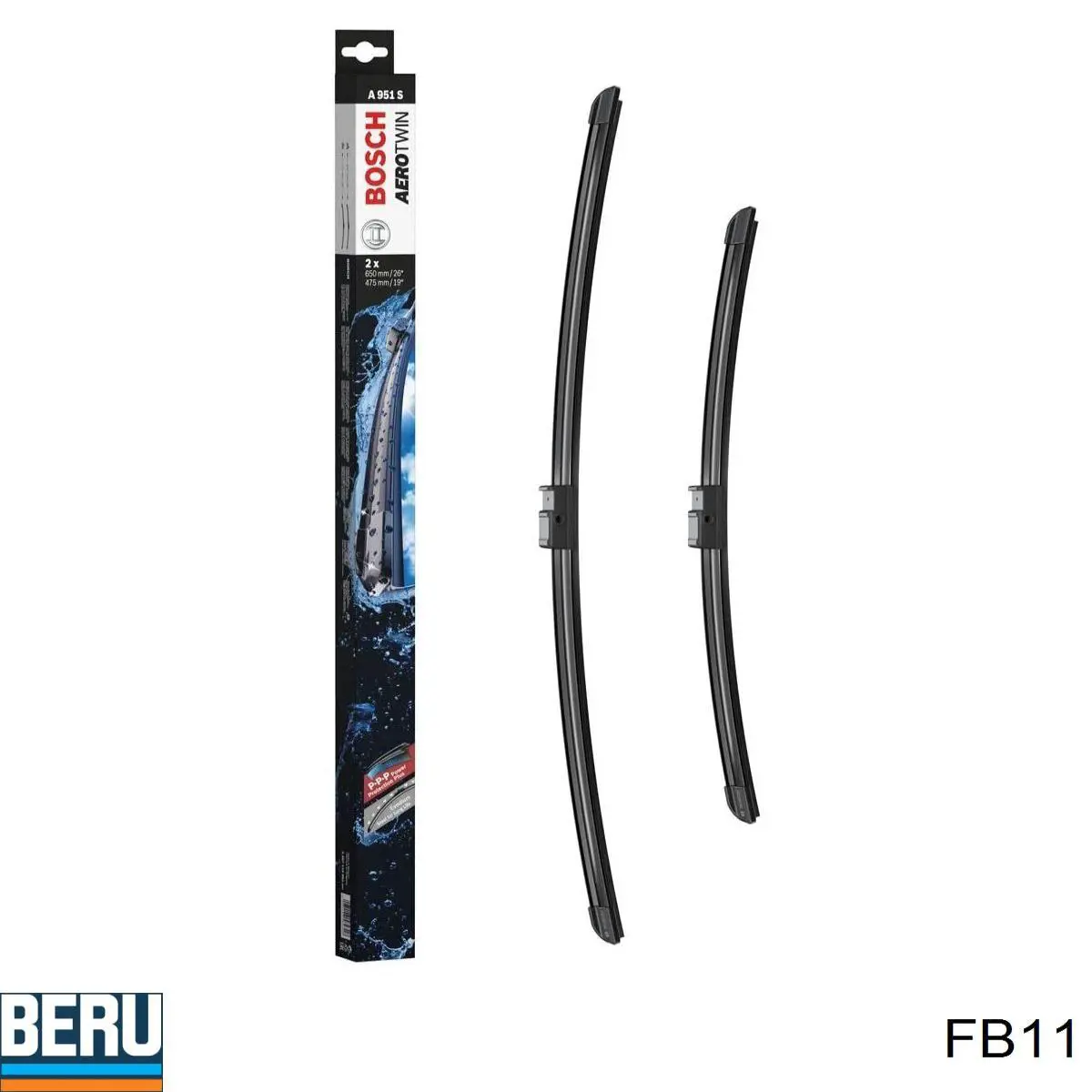 Limpiaparabrisas delanteras 1537074 Ford