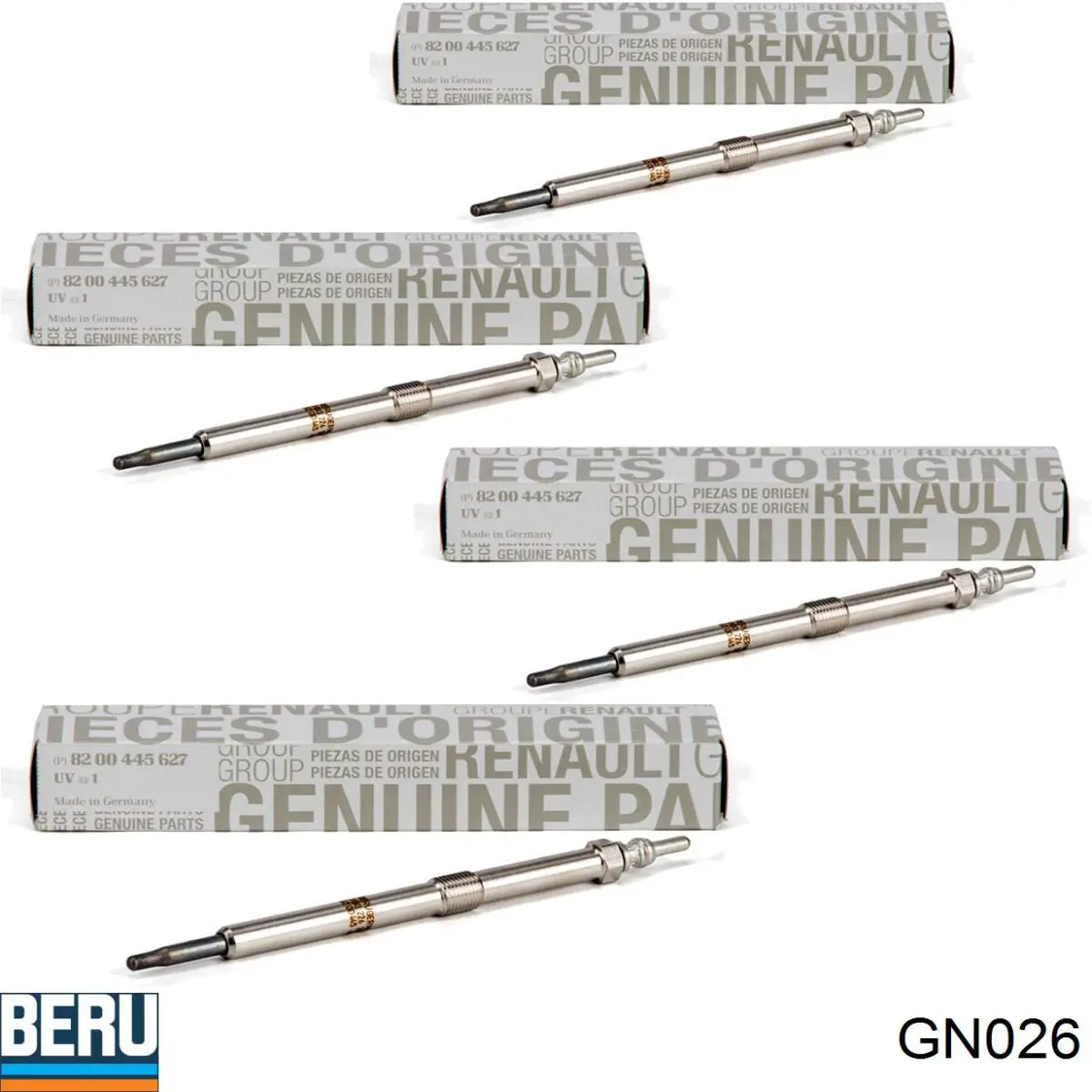 Bujía de precalentamiento Ridex 243G0037