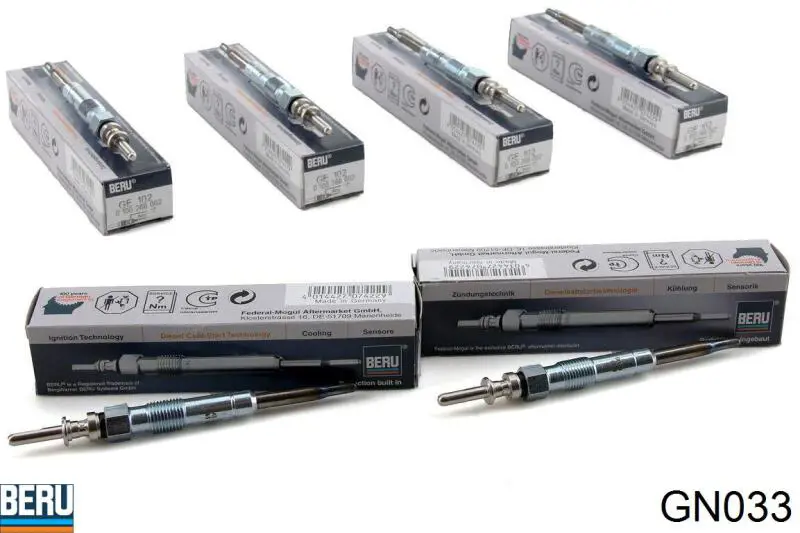 Bujías incandescentes Beru GN033 precio, desde 14,37 EUR
