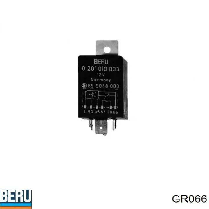 Relé de bujía de precalentamiento Renault 21 S48