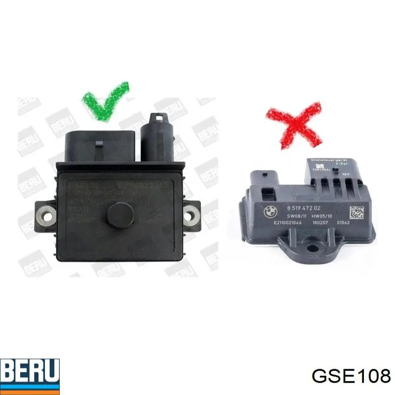Comprar GSE108 Beru Caja precalentamiento bujias