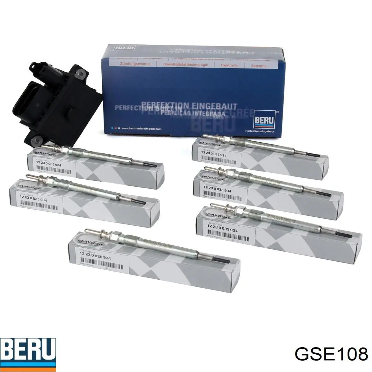 Relé de los calentadores GSE108 Beru