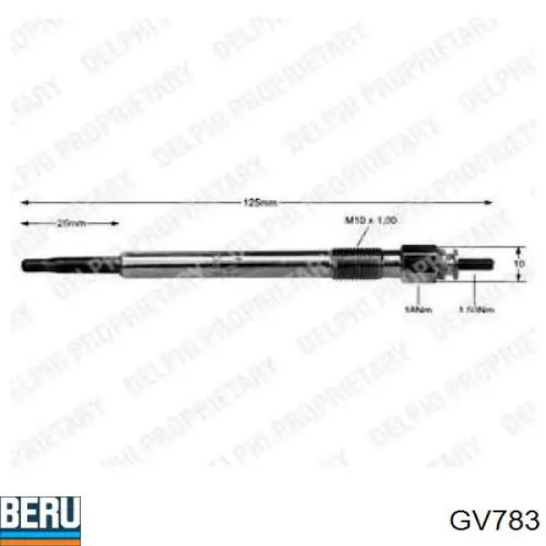 Bujía de precalentamiento Land Rover ETC8847