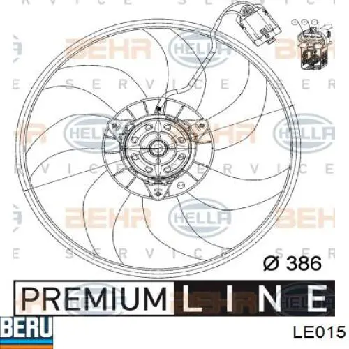 Comprar 1341337 Opel Ventilador de radiador