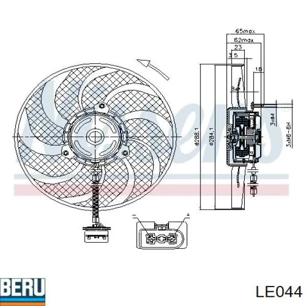 Comprar 6Q0121206 VAG Ventilador del motor