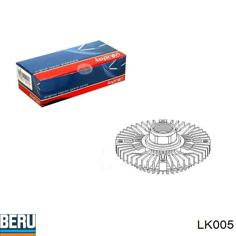 LK005 Beru Embrague viscoso