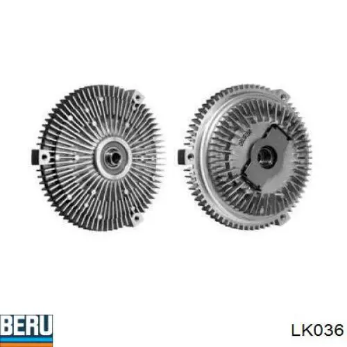 Embrague viscoso de ventilador SV6047S Polcar