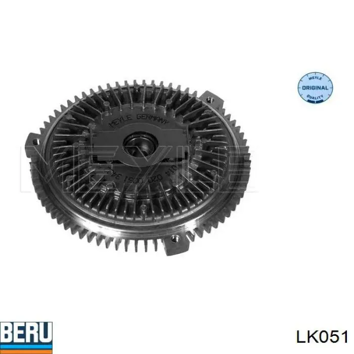 Embrague, ventilador del radiador BERU LK051