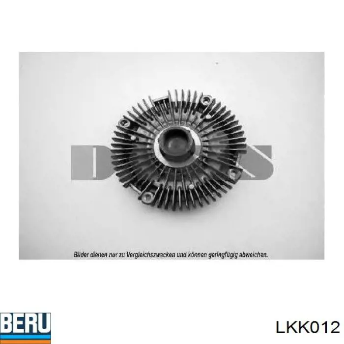 Rodete ventilador, refrigeración de motor Beru LKK012