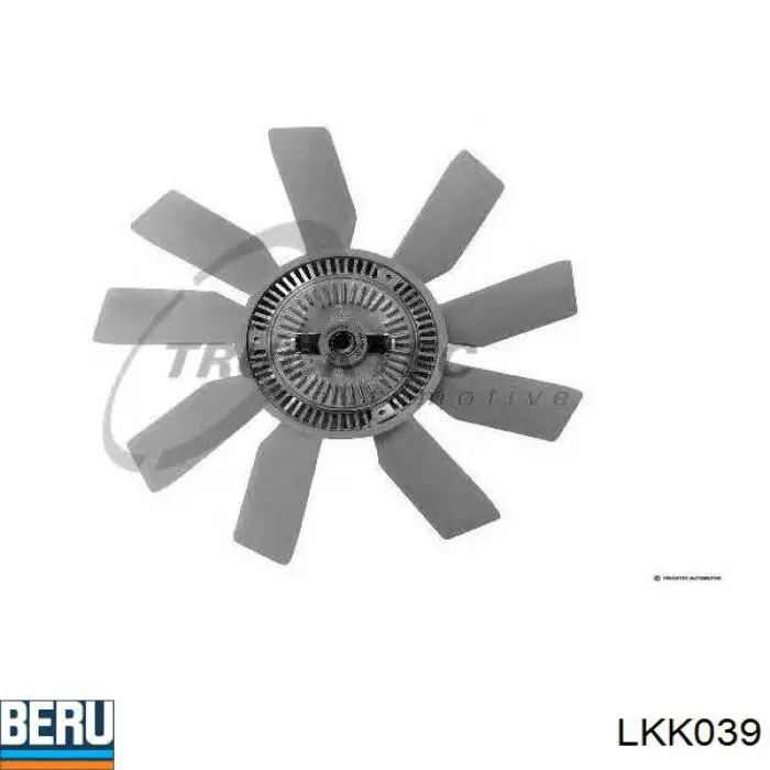 LKK039 Beru rodete ventilador, refrigeración de motor