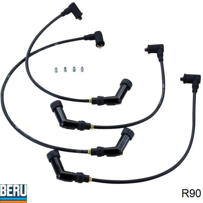 R90 Beru Cables de alta tensión, juego
