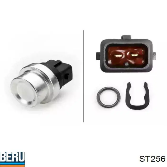 Sensor de temperatura de aceite del motor 6PT013113081 HELLA