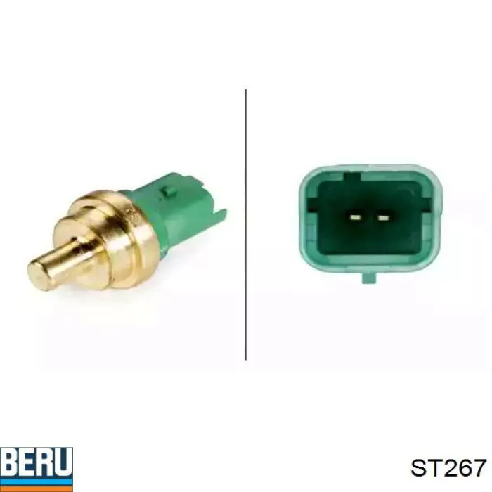 Sensor de temperatura del motor Beru ST267
