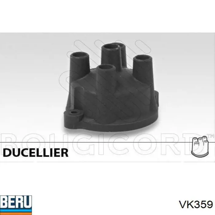 Tapa de distribuidor de encendido VK359 Beru