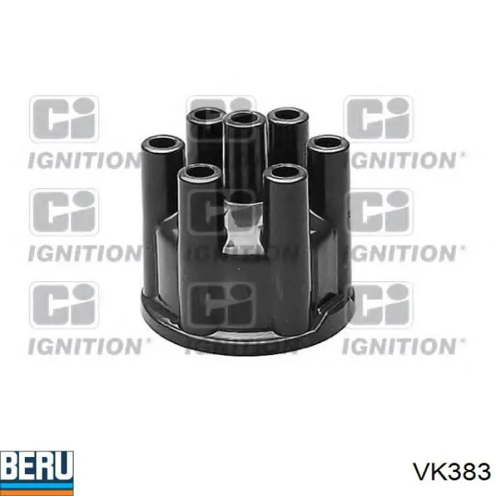 Tapa de distribuidor de encendido VK383 Beru