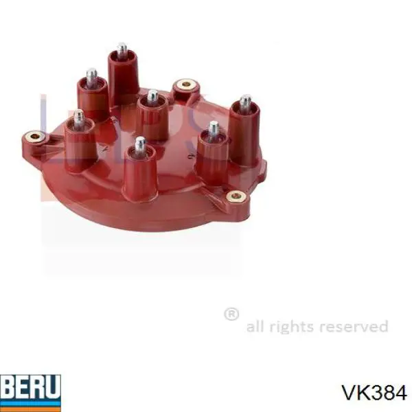 Tapa de distribuidor de encendido VK384 Beru