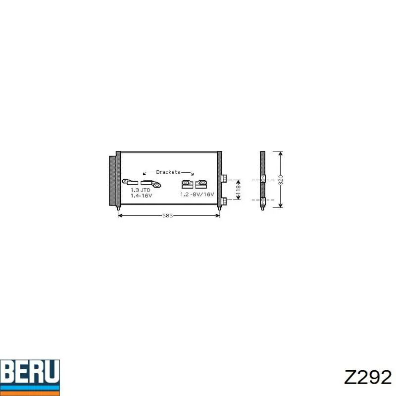 Bujias de encendido Beru Z292