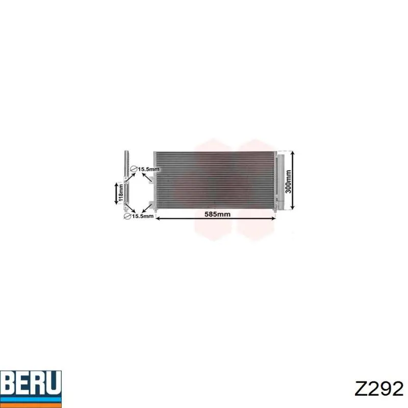 Z292 Beru Bujía de ignición