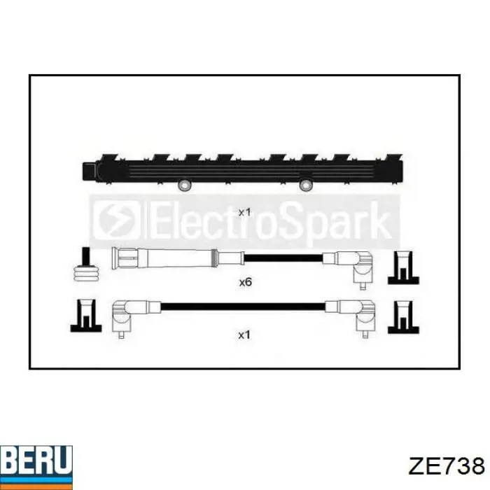 Cables de encendido Bremi 784A100