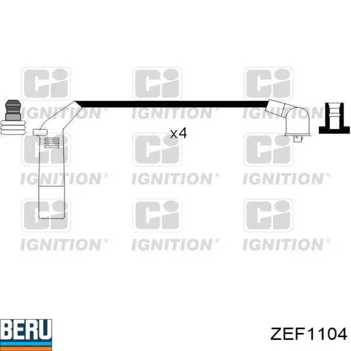Cables de bujías MD332343 Mitsubishi