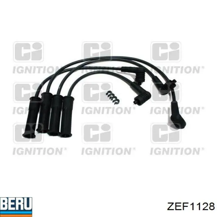 ZEF1128 Beru Cables de alta tensión, juego