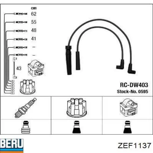 ZEF1137 Beru cables de bujías