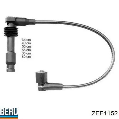 Cables de encendido Beru ZEF1152
