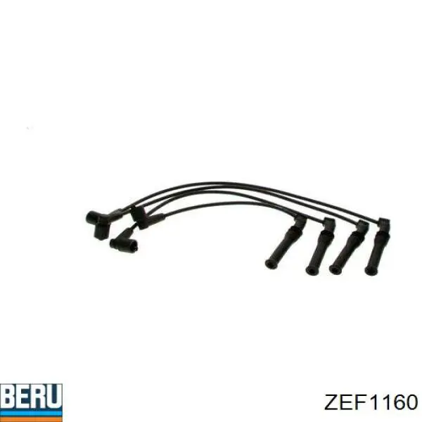ZEF1160 Borg-Warner/KKK cables de bujías