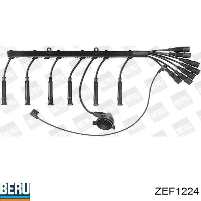 Cables de bujías ZEF1224 Beru
