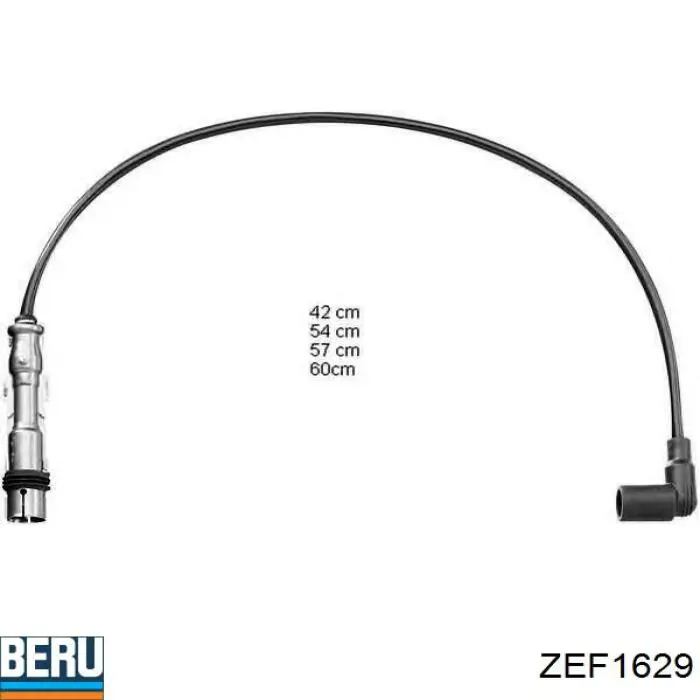 Juego de cables de bujias Beru ZEF1629 precio, desde 91,52 EUR