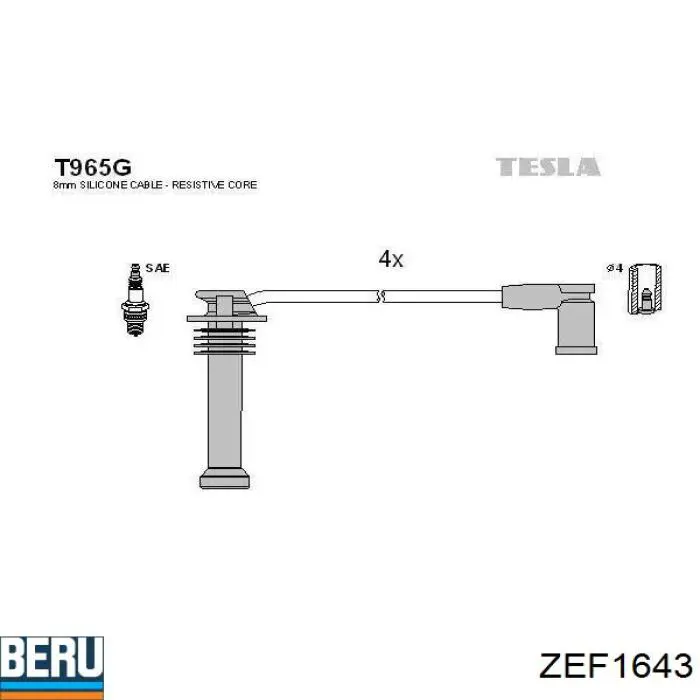 Juego de cables de bujias NGK RCEZ1201 precio, desde 28,52 EUR
