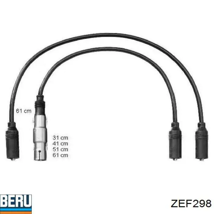 Cables de bujías 954 NGK