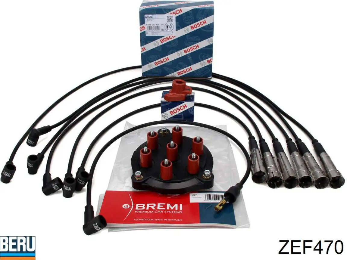 ZEF470 Beru juego de cables de encendido