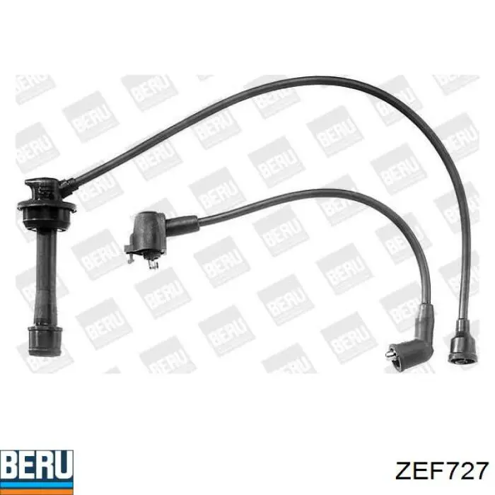 ZEF727 Beru Cables de alta tensión, juego