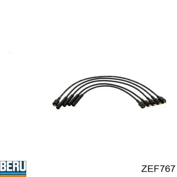 ZEF767 Borg-Warner/KKK cables de bujías