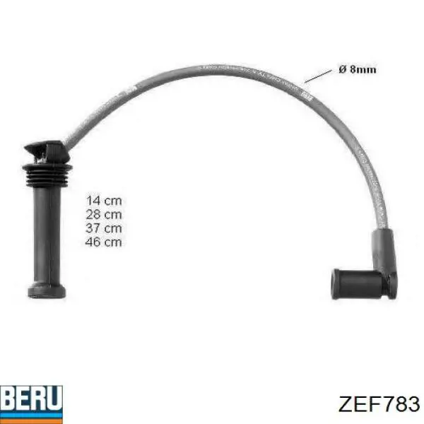 6486345 Ford Cables de alta tensión, juego