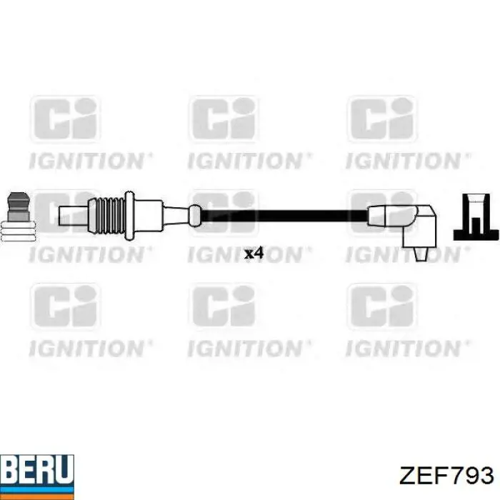 Juego de cables de bujias Fiat/Alfa/Lancia 9609493380 precio, desde 24,41 EUR