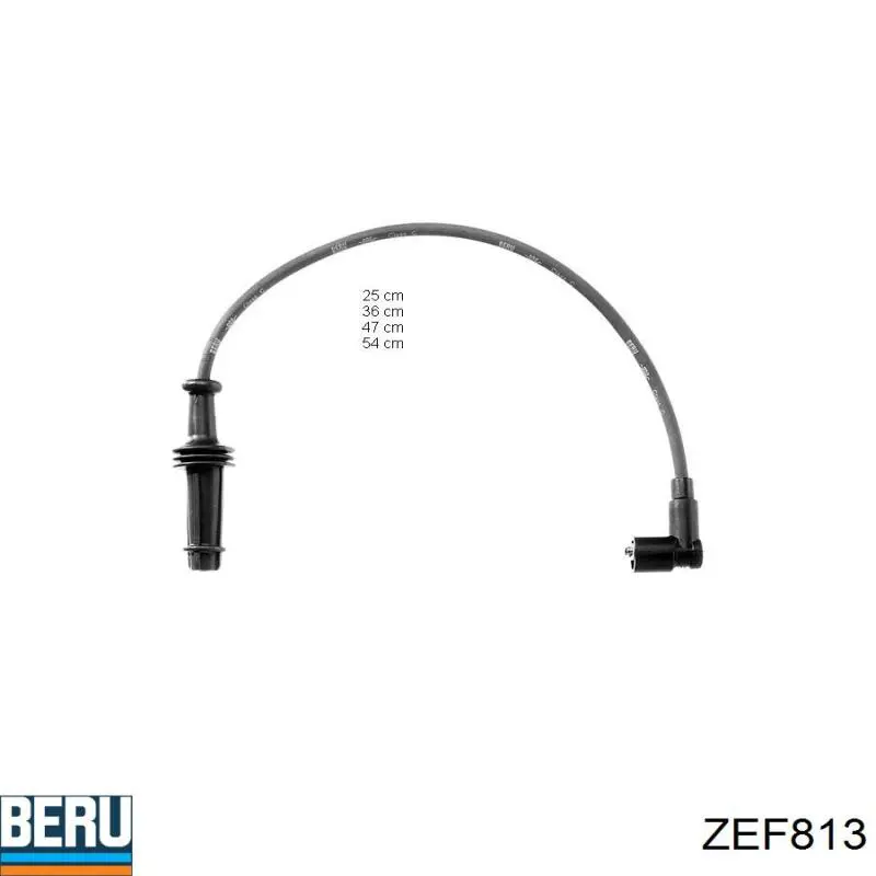 ZEF813 Beru cables de bujías
